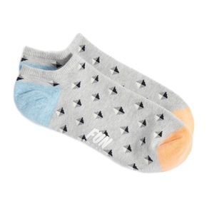 ✨🆕🌀🥏FUN SOCKS DIAMOND PATTERN SNEAKER SOCKS🥏🌀